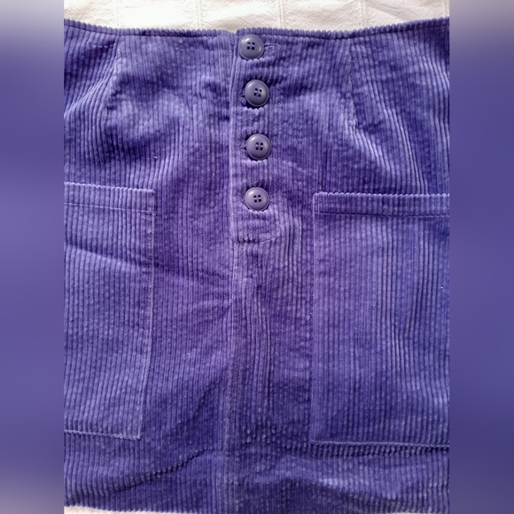 ROLLA'S NWT Francoise Cord Mini Skirt in Electric .. Small - Picture 14 of 16